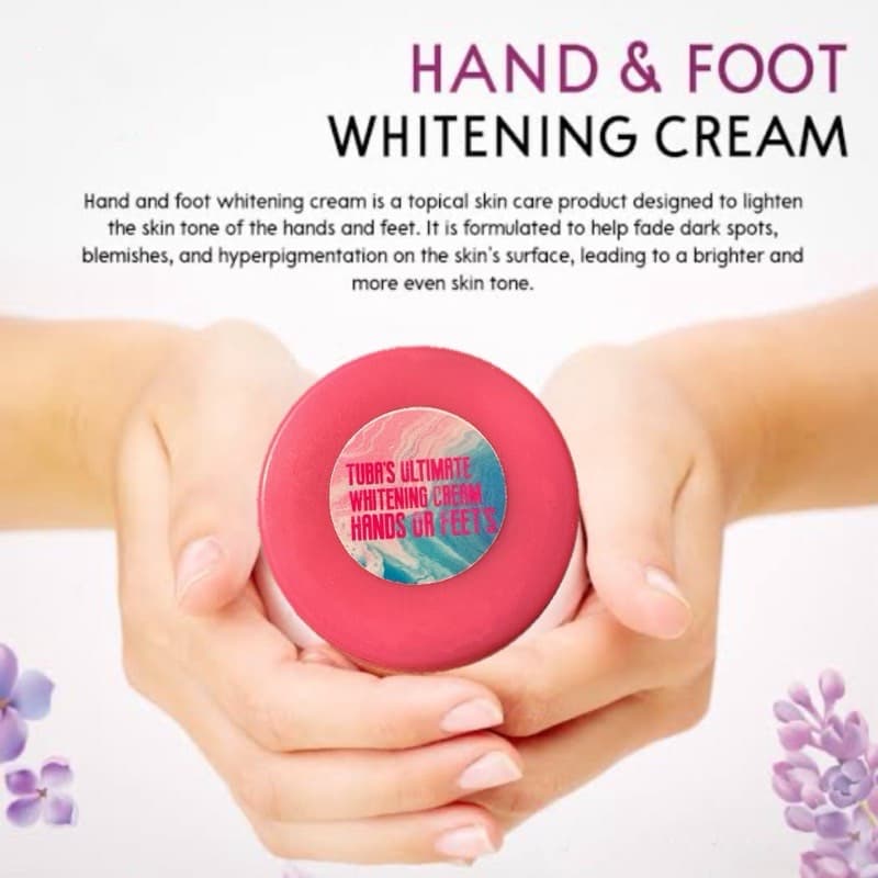 Tubas Ultimate whitening cream hands or feets