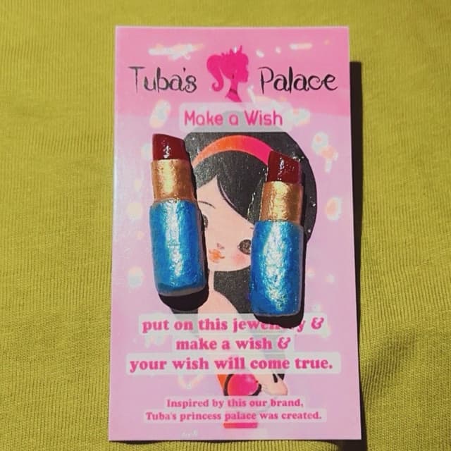 lipstick Earrings