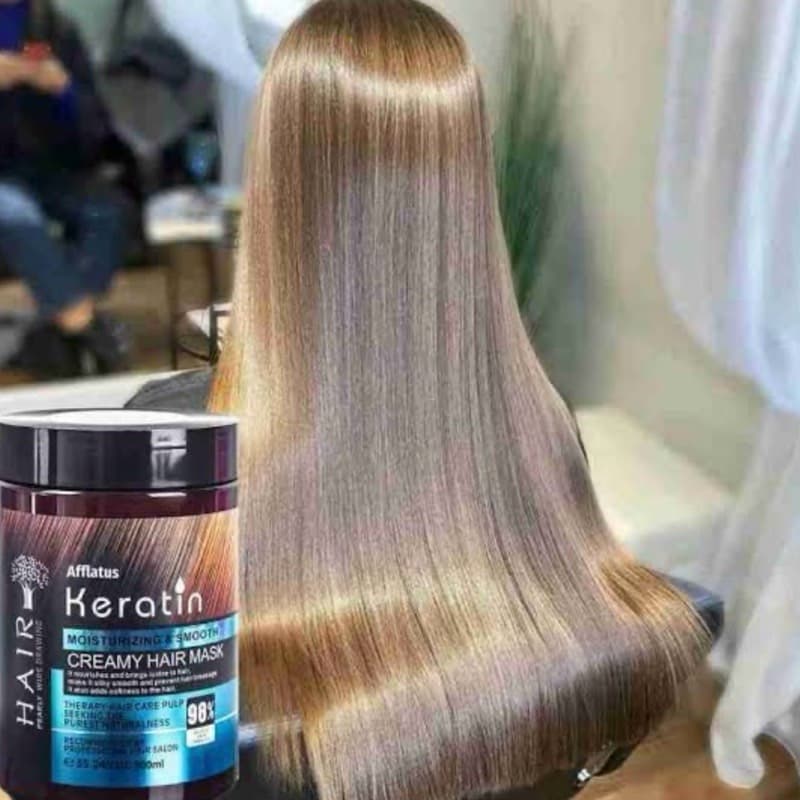 Keratin MOISTURIZING & SMOOTH CREAMY HAIR MASK