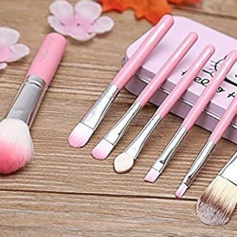 hello kitty brush set