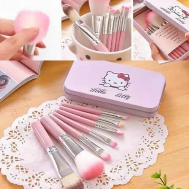 hello kitty brush set