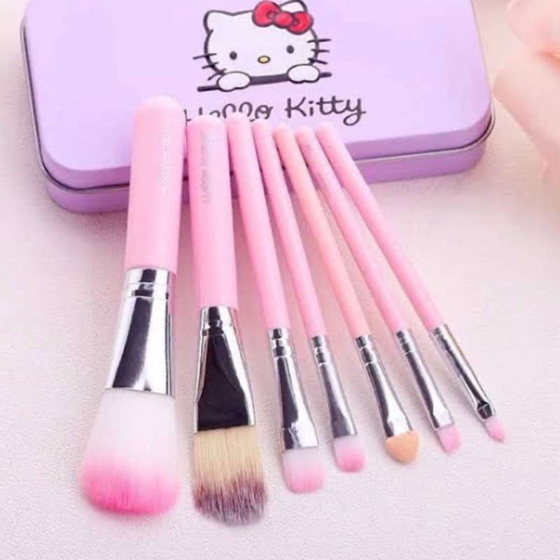 hello kitty brush set