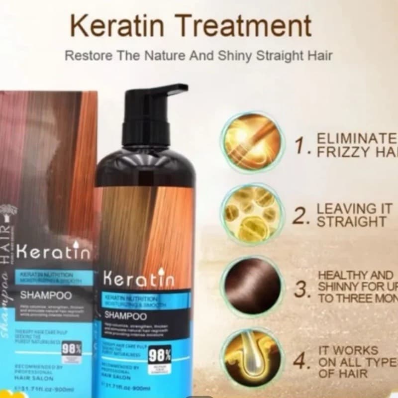 hair keratin shampoo